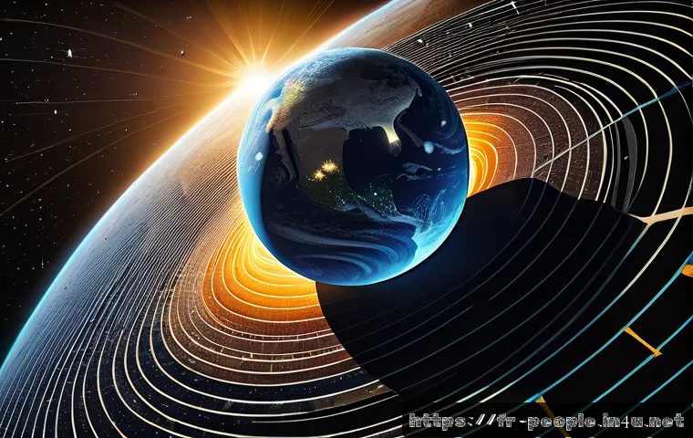 알버트 아인슈타인 물리학 혁명 - A detailed scientific illustration of the curvature of space-time around a massive object like the S...
